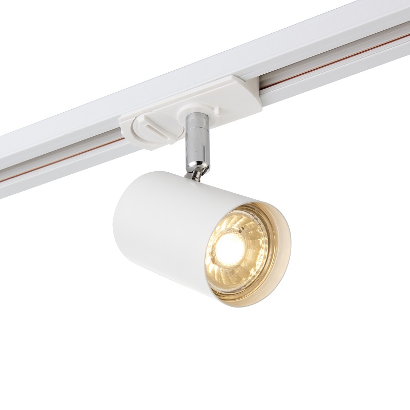 Saxby White Arezzo Track Head GU10 - 103847