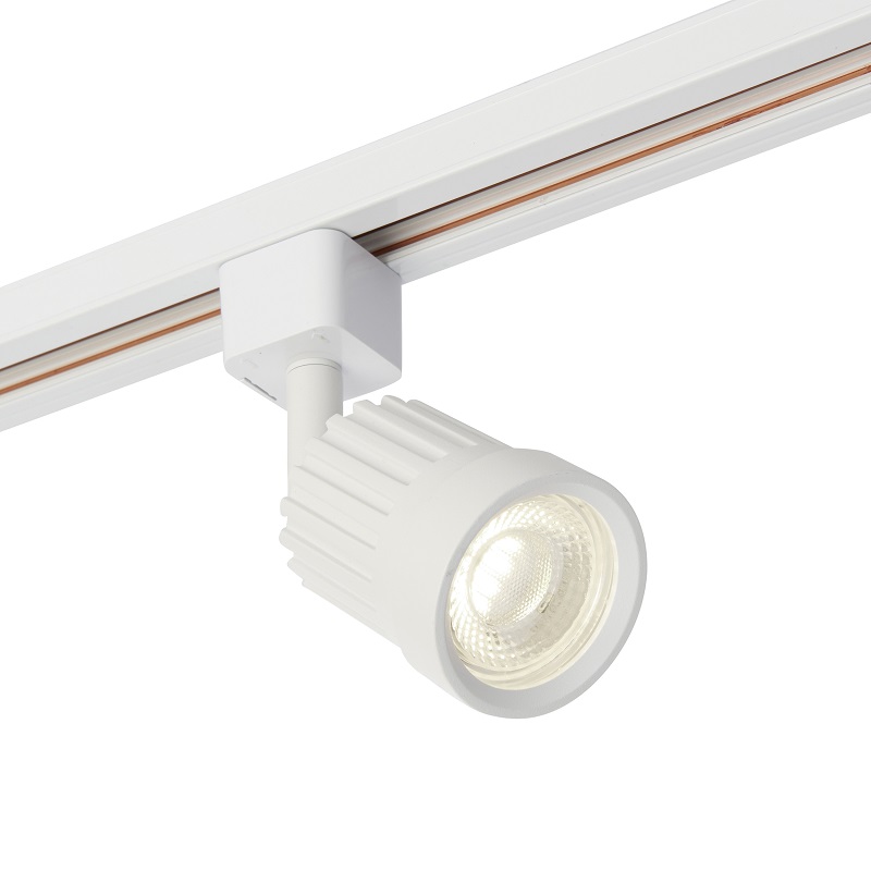 Saxby White Pacto 10W LED Track Head 4000K - 78959
