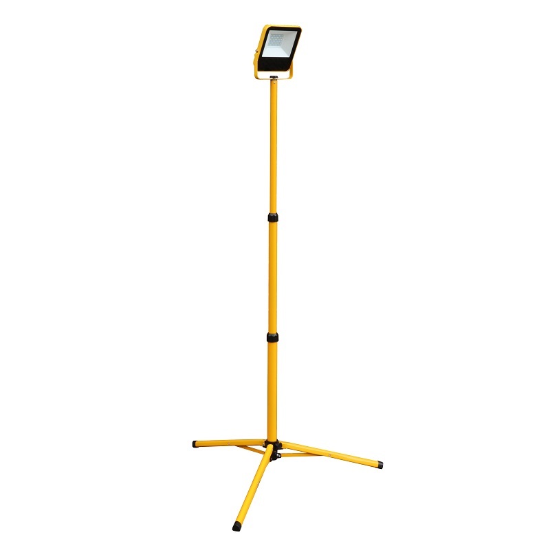 Prolite Single 50W LED 110V Site Flood Light Tripod Kit SL FLOODW 