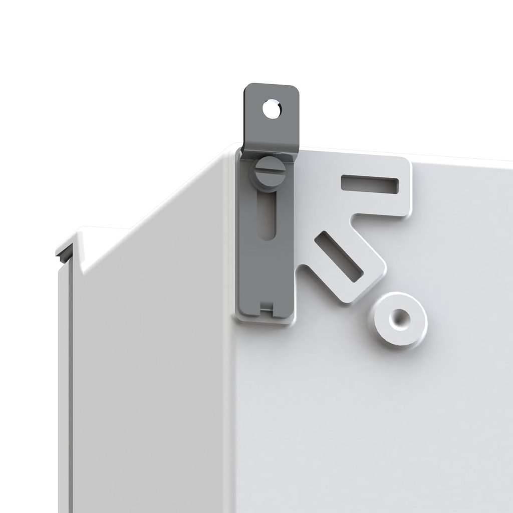 Allbro ALLBROX 4 400 x 300 x 200mm IP66 GRP Enclosure c/w GRP Back ...