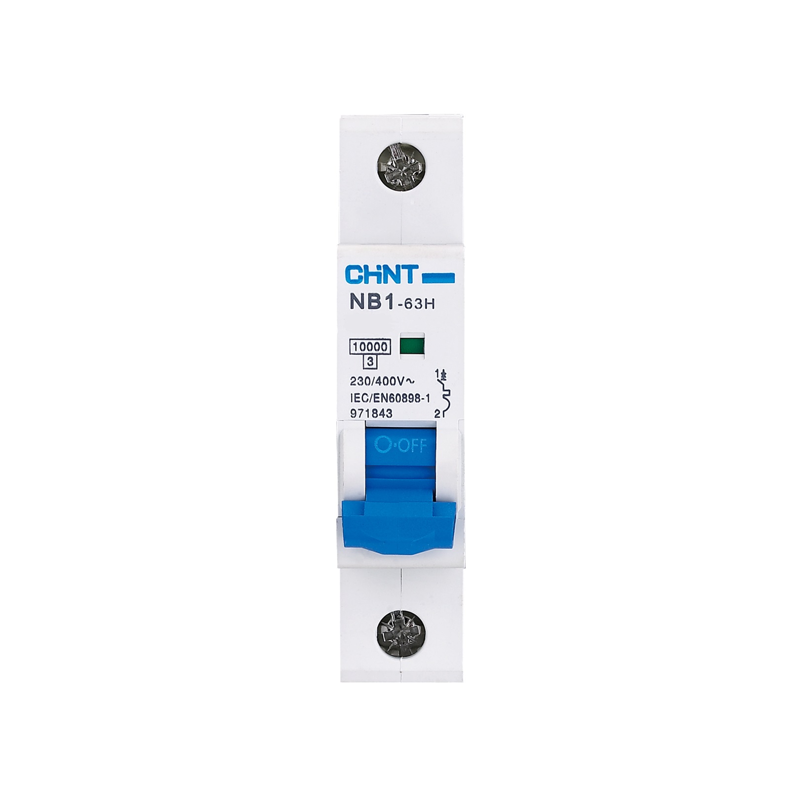 Chint 6A 1 Pole B Curve 10KA MCB - NB1-63BH1P06 - Image 2