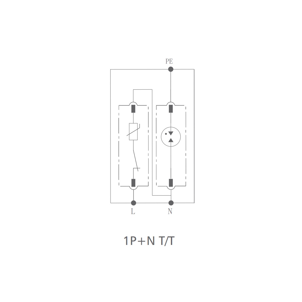 Live Electrical 1P+N 2 Pole 20kA/40kA Type 2 Surge Protective Device (SPD) - SA140 1P+N - Image 6