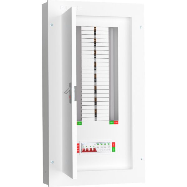Live Electrical 16 Way 3 Phase Distribution Board with 4 Pole 125A Main ...