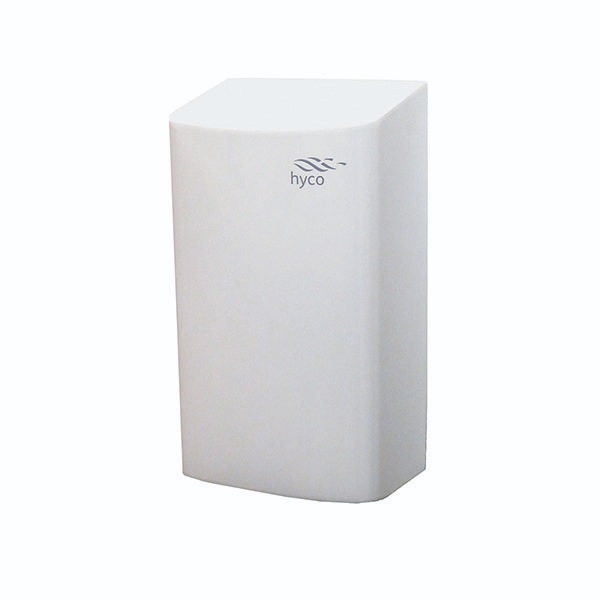 Hyco Curve 0.9 kW Automatic Energy Efficient Hand Dryer White - CURVEW