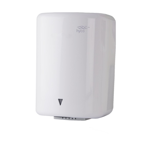 Hyco Ellipse 1.55 kW Automatic Energy Efficient Hand Dryer White - ELLW