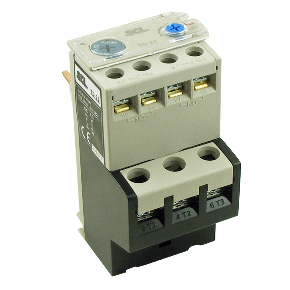 SCL 0.63-1A Thermal Overload For C09-C22 Contactors - TO-22-1
