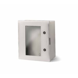 Famatel Stone Series GRP Enclosure 500 x 400 x 200mm Transparent Door IP66 - 49145-T