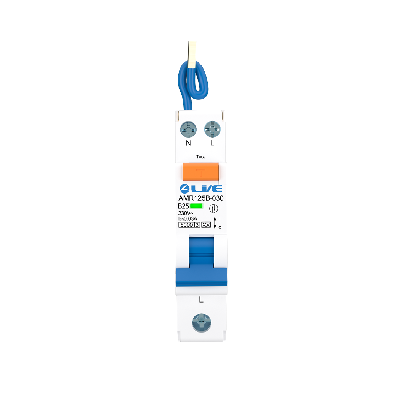 Live Electrical 25A 1 Pole A-Type Bi-Directional Mini RCBO B Curve 6kA – AMR125B-030