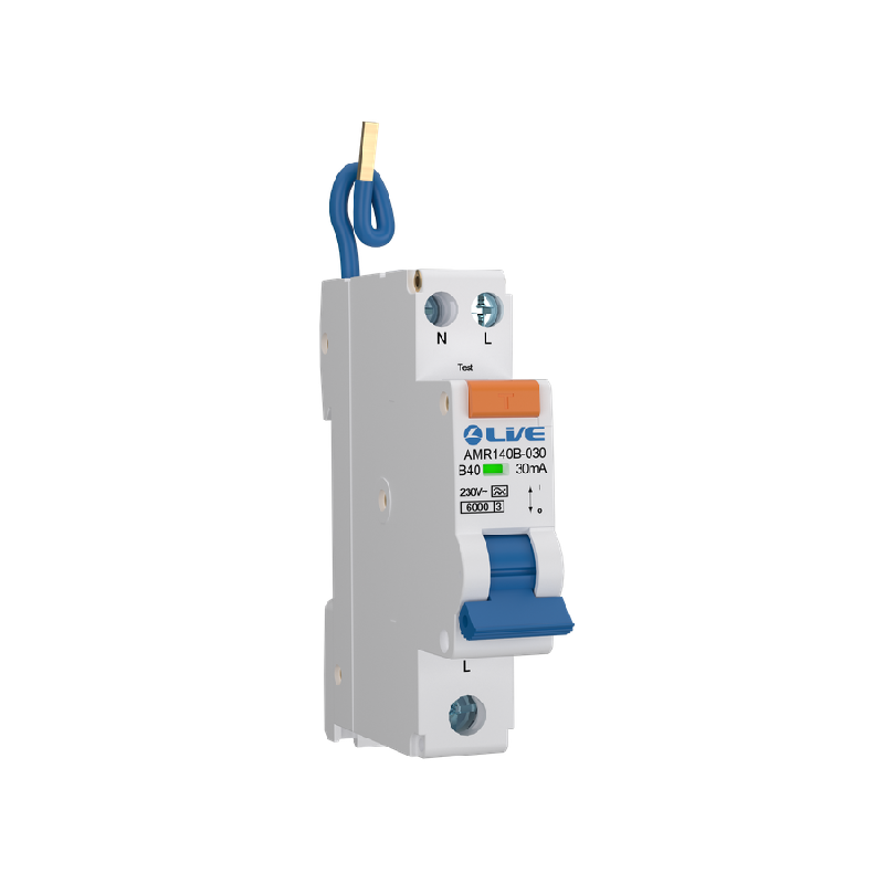Live Electrical 40A 1 Pole A-Type Bi-Directional Mini RCBO B Curve 6kA – AMR140B-030 - Image 3