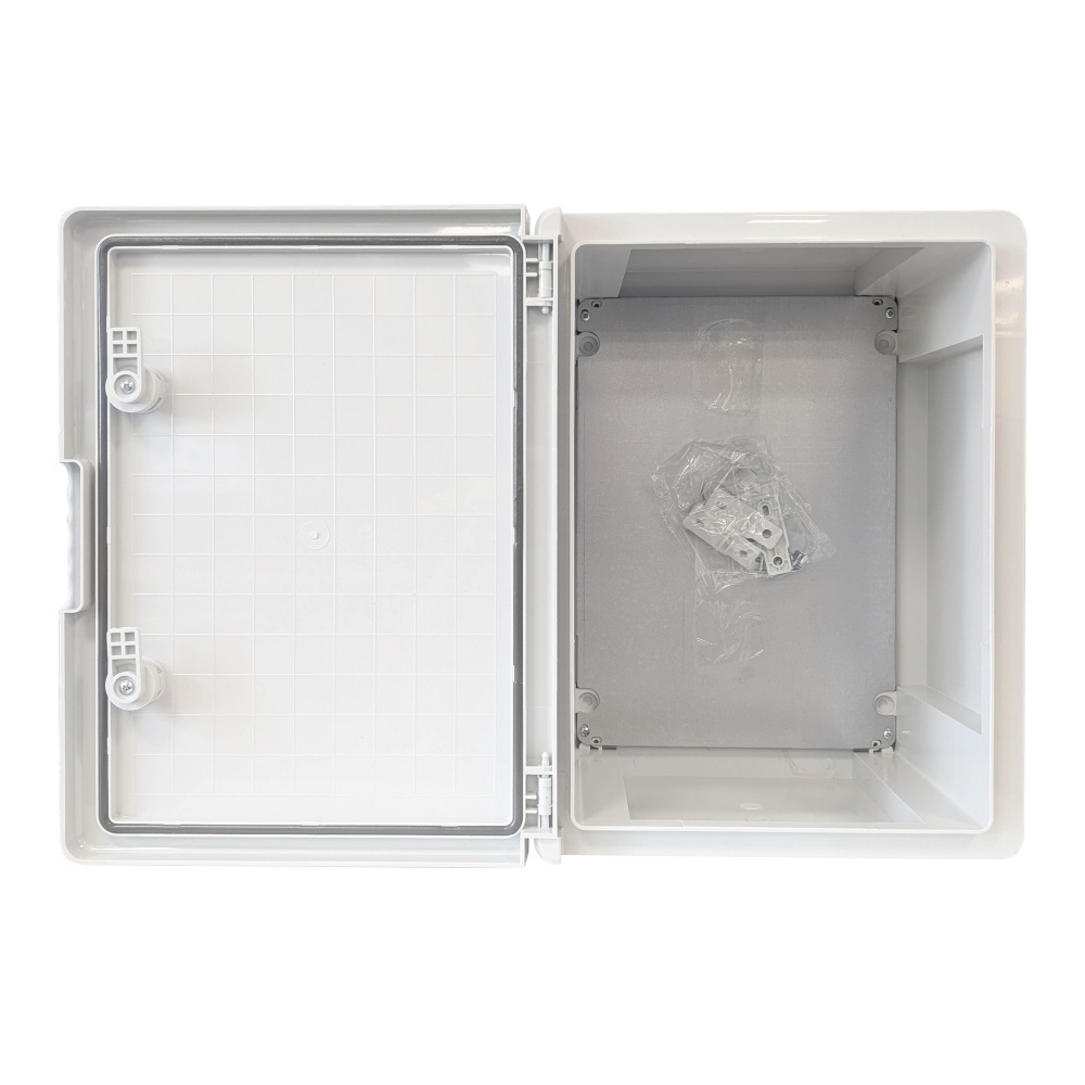 Echo Industries 700x500x250 ABS Insulated Enclosure IK10 IP65 C/W Backplate - BPE705025 - Image 3