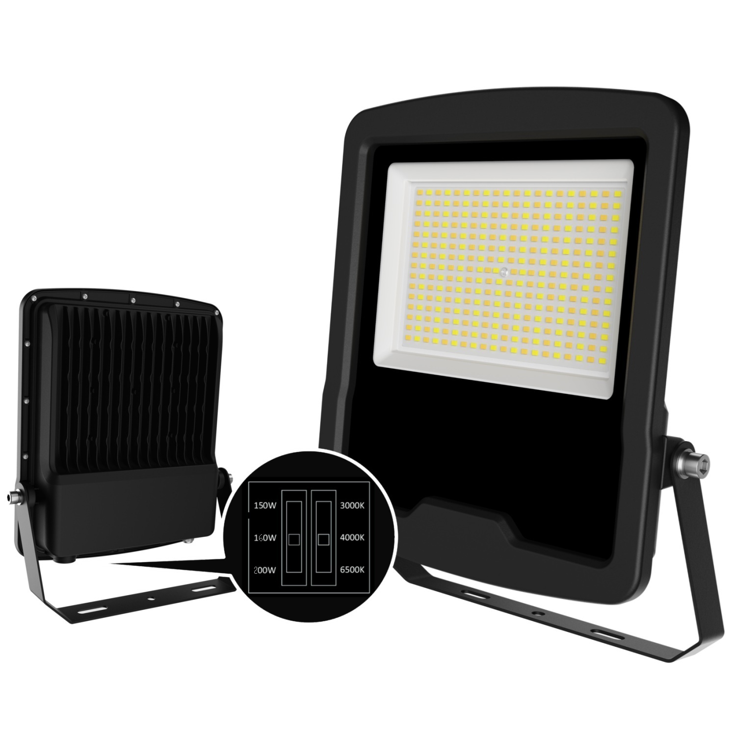 Diamond LED 200W Dunham II 3CCT High Power Flood Light - DU2B-200T - Image 2