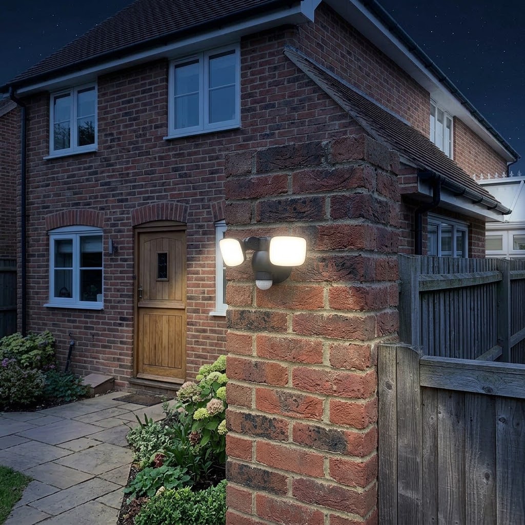 Diamond LED 20W Hydra I Twin Head PIR Security Light - HY1-20T - Image 4