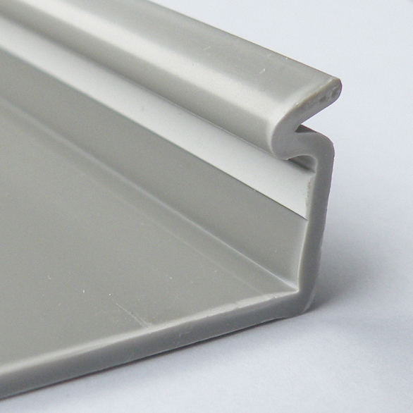 Arnocanali 80mm x 40mm x 1m Slotted Trunking 1m Grey (Pack of 2) - V6K40801M - Image 4
