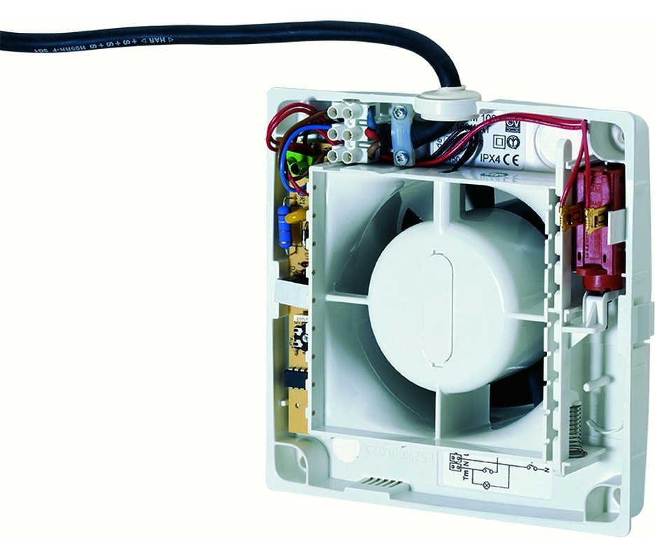 Vortice Punto 4" Axial Fan M100-4AT Auto & Timer - 11231 - Image 5