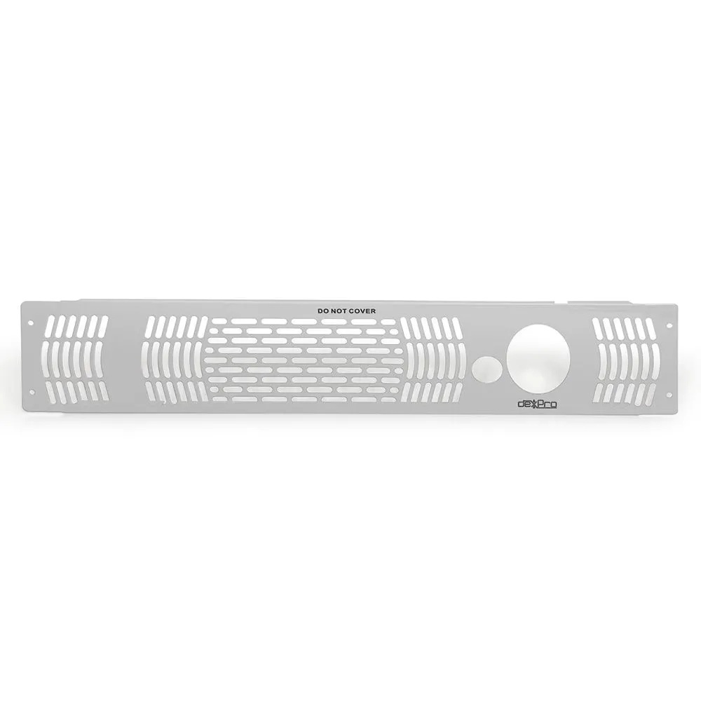 dexPro Plinth Heater White Facia Cover - PLHFW