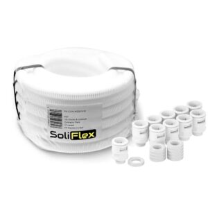 Remora SoliFlex® 20mm PP Conduit Contractor Pack White (10m Coil) - PP-CON-M20/10-W