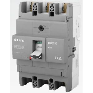 Live Electrical 250 Frame 3P 250A MCCB - MCS3250-250
