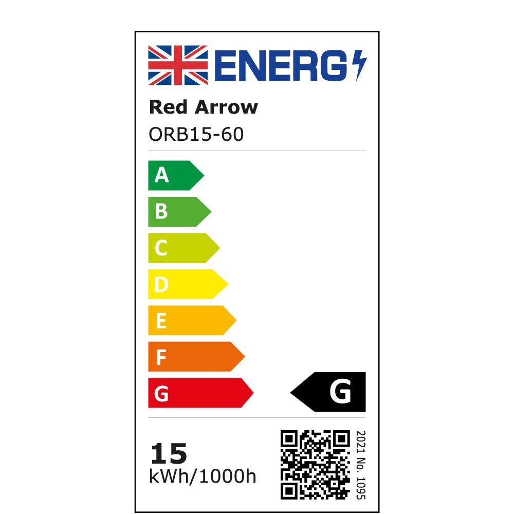 Red Arrow Orbit Recessed Circular Downlight 15W LED 200mm Dia 6000K - ORB15-60 - Image 5