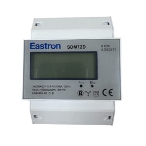 Eastron Three Phase Digital kWh Meter Din Rail Mount - SDM72D-MID