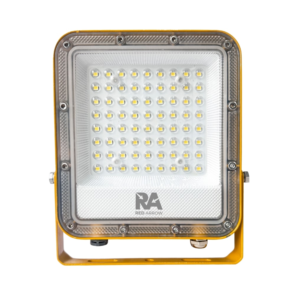 Red Arrow Astra Dual Voltage Floodlight 50W 5500lm 4000K IP65 Yellow - ADVF50Y