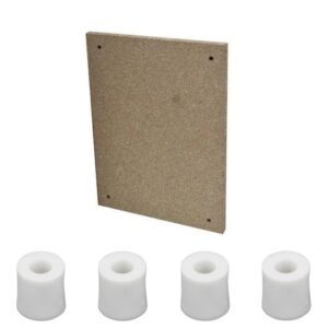 TEW Fire Retardant Consumer Unit / Meter Board 24″ x 24″ (600mm x 600mm) + 4 x PVC Spacers - F2424+ABU4