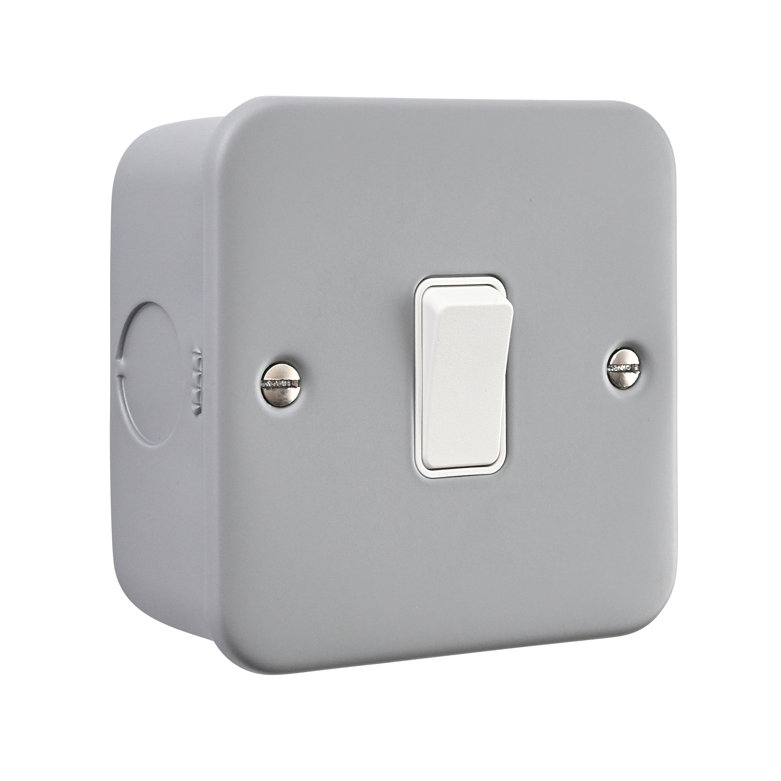 Saxby Metal Clad 10AX 1G 2-Way Switch - MC101 - Image 4