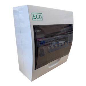 8 Way Double Pole Consumer Unit Surface Mounted Caravan Campervan Motorhome 25A 30mnA Type A RCD 2 Pole 6A MCB 2 Pole 10A MCB 2 Pole 16A MCB - CVMH2561016DPCU