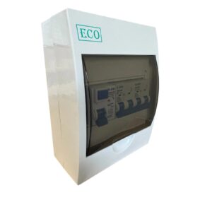 6 Way Double Pole Consumer Unit Surface Mounted Caravan Campervan Motorhome 25A 30mnA Type A RCD 2 Pole 6A MCB 2 Pole 10A MCB - CVMH25610DPCU