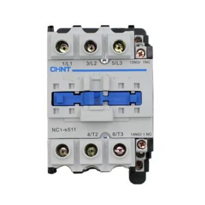 Chint NC1 Contactor 80A (AC-1) 65A (AC-3) 30kW 3 N/O Poles & 1 N/O & 1 N/C Contact 240V - NC1-6511-240V