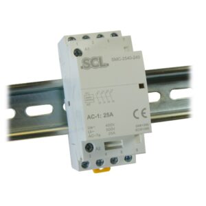 SCL 4 Pole 25A Modular Contactor 4NO 240V - SMC-2540-240