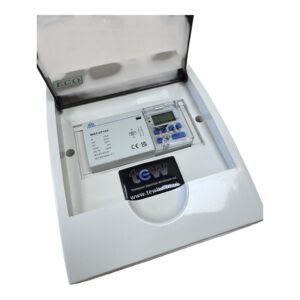 TEW Enclosed 7 Day 24 Hour Digital Timer Switch 100A 2 Pole Contactor 1 Phase 22kW - TEW7DT100A2PIP20P