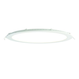 Saxby SirioDISC 24W 3CCT IP44 Round LED Panel 280mm Cut Out - 73810