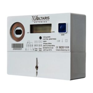 Voltaris VWS1 100A Single Phase MID Approved Meter Import Only Standard Cover - SPWVOB