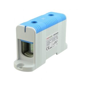 Arnocanali Compact 1 Hole DIN Terminal 240mm Blue - BKF2401B