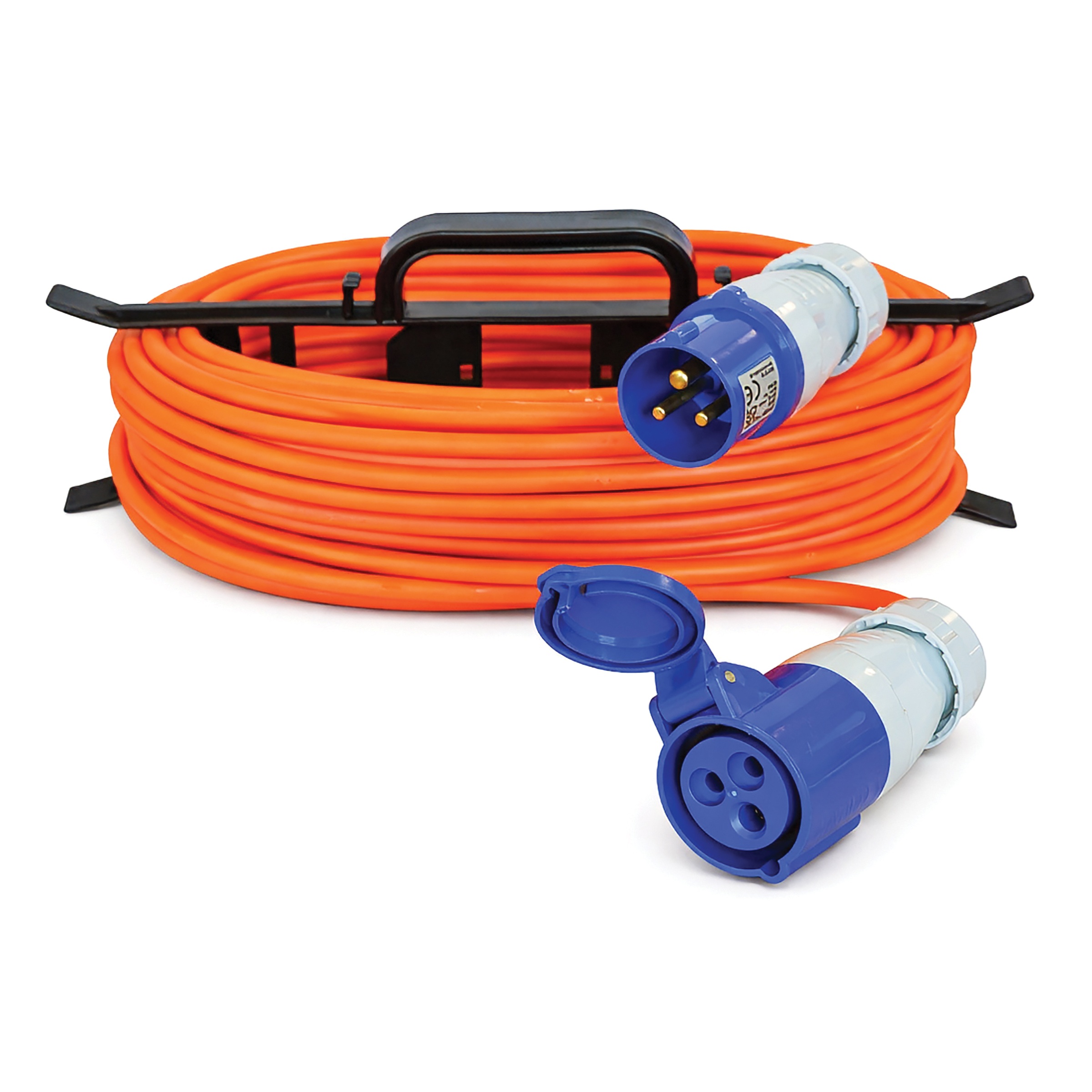 TEW 16A High Current Extension Lead with Orange 1.5mm Cable 3m - TEWE303BH - Image 2