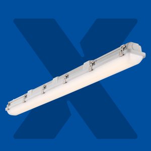 Saxby LinX65 LED Tri-Proof Batten | 4ft CCT | 18W/23W/28W/33W | X-Series - 122356