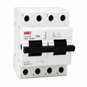 Garo 100A 2P Din Rail Changeover Switch - GCO2100