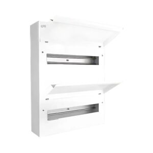 Garo Diamond 36 Way Dual Row Metal Clad Consumer Unit 100A Isolator SPD 31 Free Ways - GS36S31C
