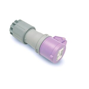 Famatel 16A 2 Pin 24V Violet IP44 Coupler - 23800