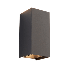 Saxby Glover CCT 2lt Wall Rectangular IP54 Black - 79196