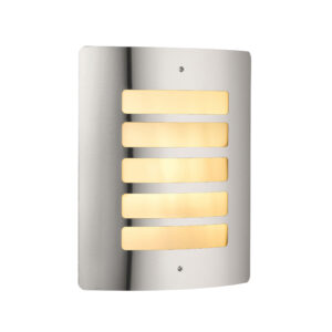 Saxby Bianco 1lt Wall IP44 15W - ST031F