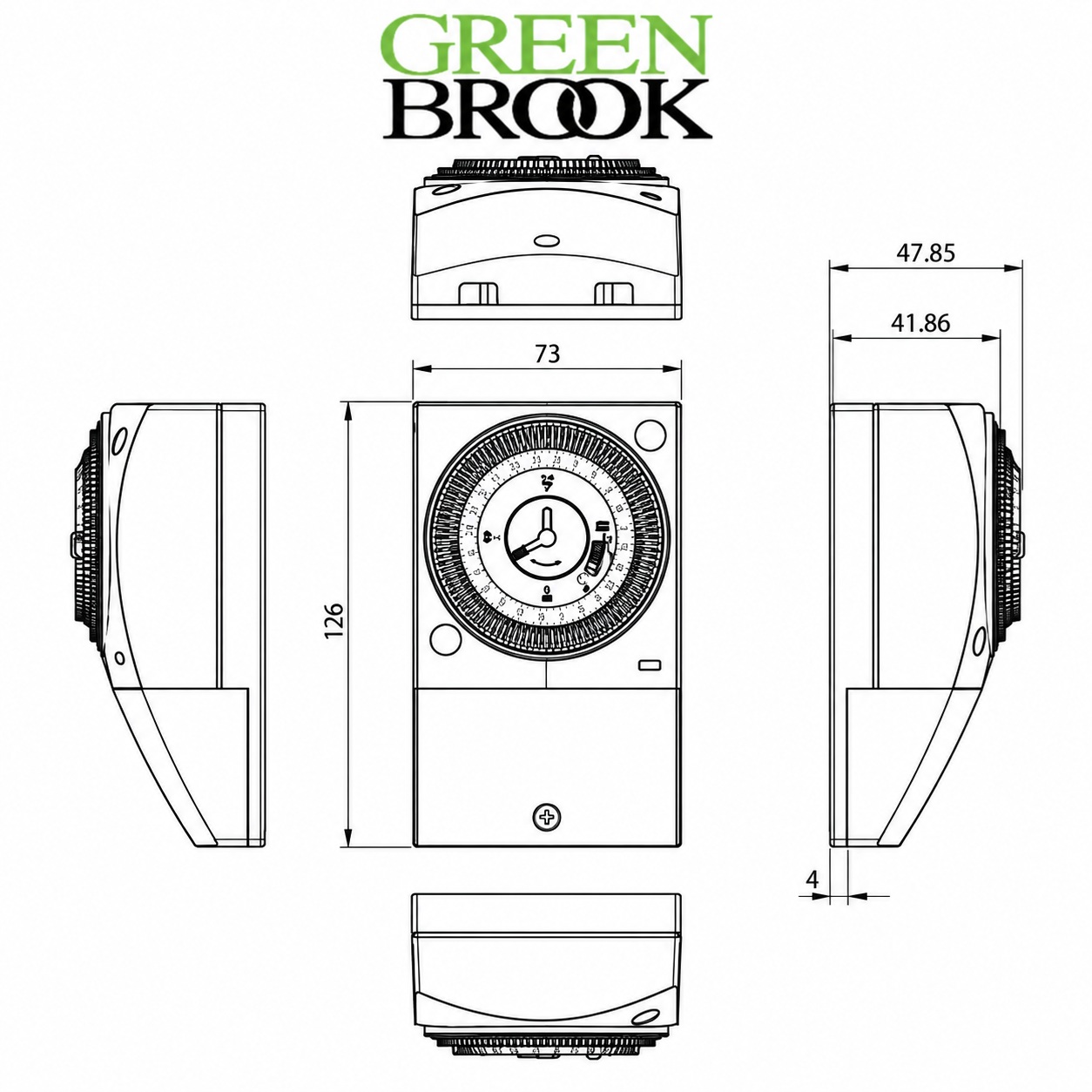 Greenbrook 24Hr Immersion Heater 16A - T102A - Image 3