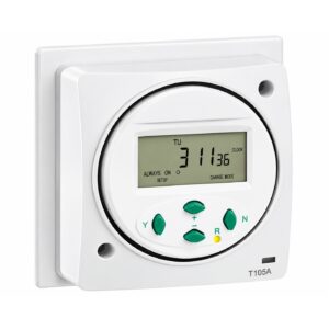 Greenbrook 7 Day Electronic Timer Socket Box Mount 16A - T105A
