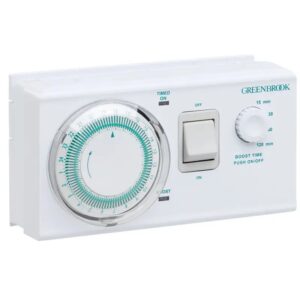 Greenbrook 24Hr Mechanical Economy 7 Timer with Boost Timer 16A - T109