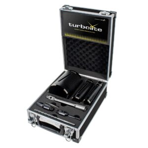 Turbolite 3 Core Slotted Diamond Core Drill Kit - T612.0000.00