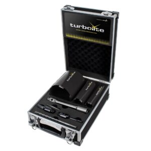 Turbolite 3 Core Solid Diamond Core Drill Kit - T613.0000.00