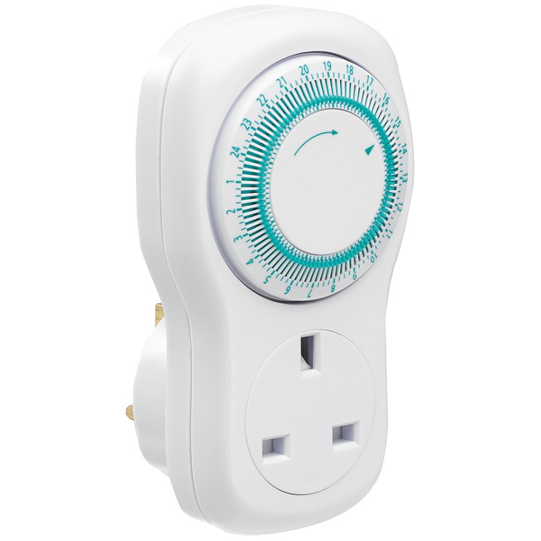 Greenbrook 24Hr Mechanical Plug-in Timer - T73A