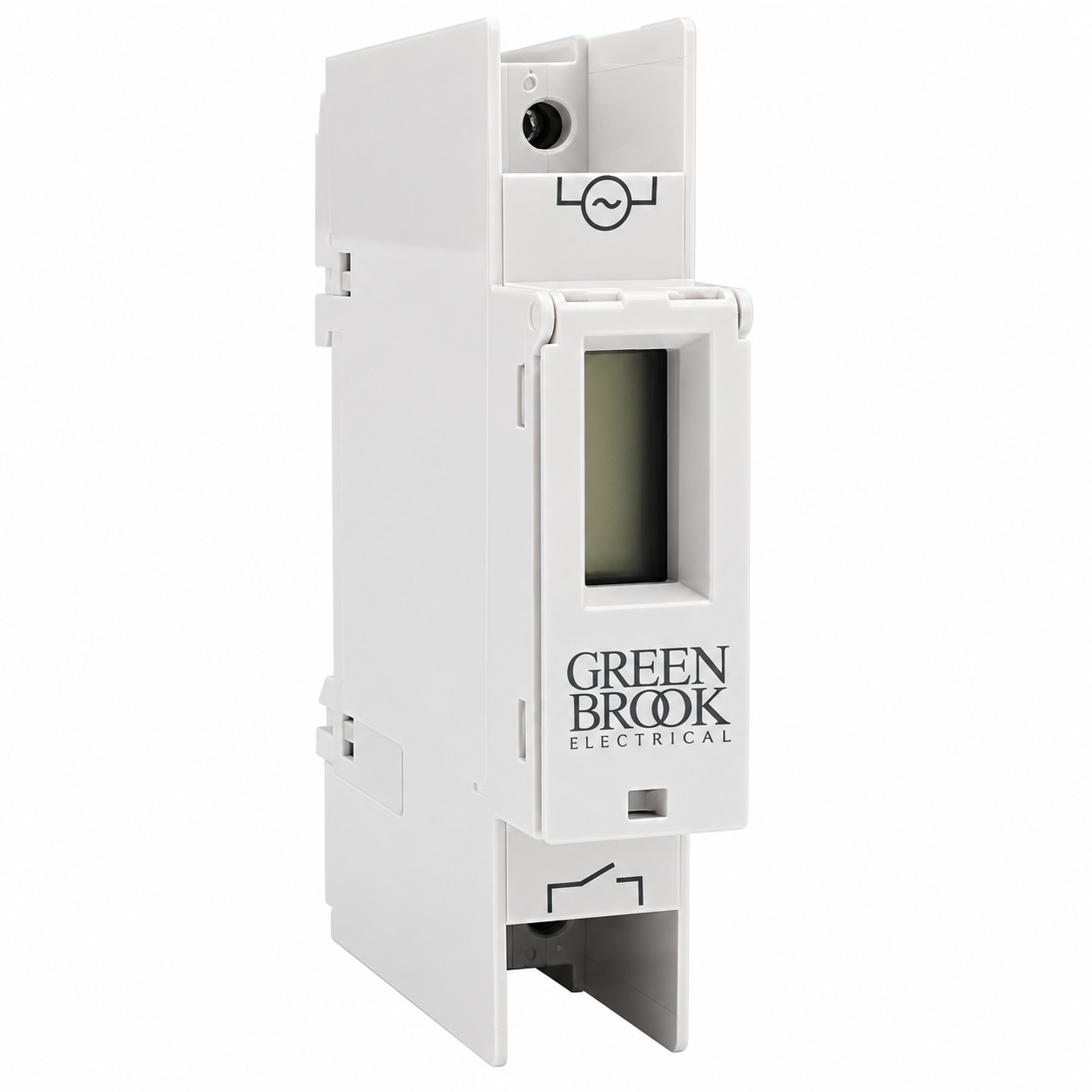 Greenbrook 7 Day Electronic Din Rail Mounted Timer - T80