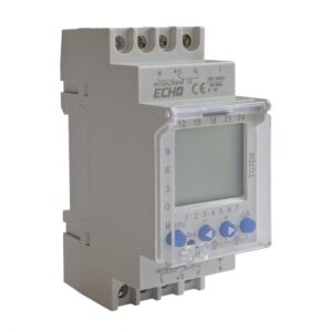 Echo Time Clock 16A 2 Channel NO 7 Day + Battery - TC7D2