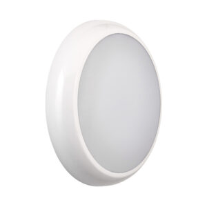 Saxby HeroULTRA CCT Tri Wattage Bulkhead Emergency IP65 White 8/12/15W Selectable - 2700K/3000K/4000K/5000K/6000K Selectable - 113962
